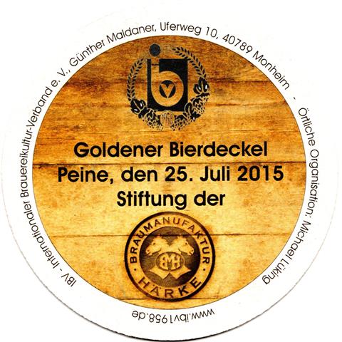 peine pe-ni härke ibv 1b (rund215-gold bierdeckel stiftung 2015)